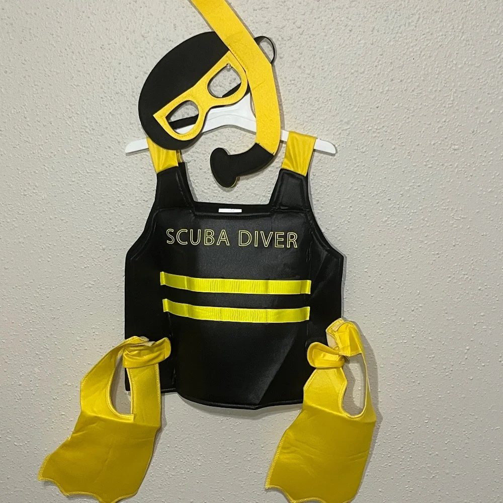 Scuba Diver Costume – Ocean Explorer Outfit | Kids Halloween or Dress-Up